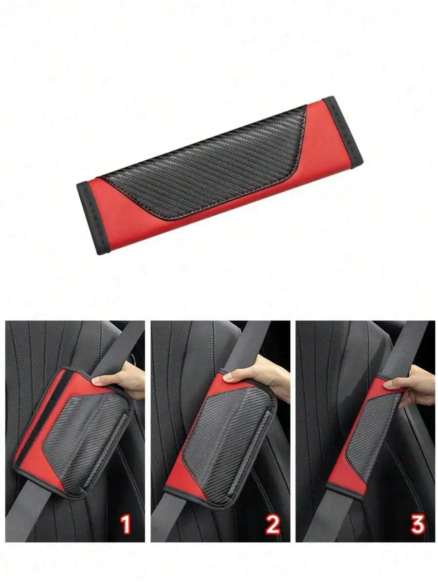 2pcs Universal Car Seat Belt S – обзор и цена Leather Car Seat Cover