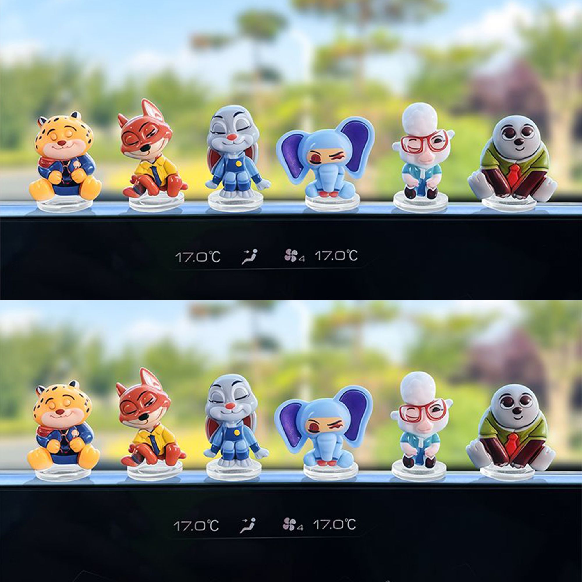 Zootopia cartoon car ornament  – обзор и цена Car Accessories For Decoration