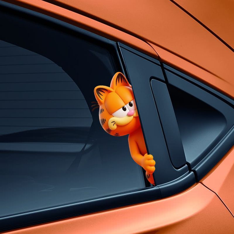 Garfield anime cartoon cute fu – обзор и цена Car Accessories For Decoration