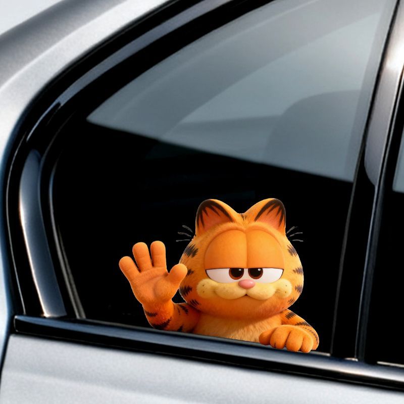 Garfield anime cartoon cute fu – обзор и цена Car Accessories For Decoration