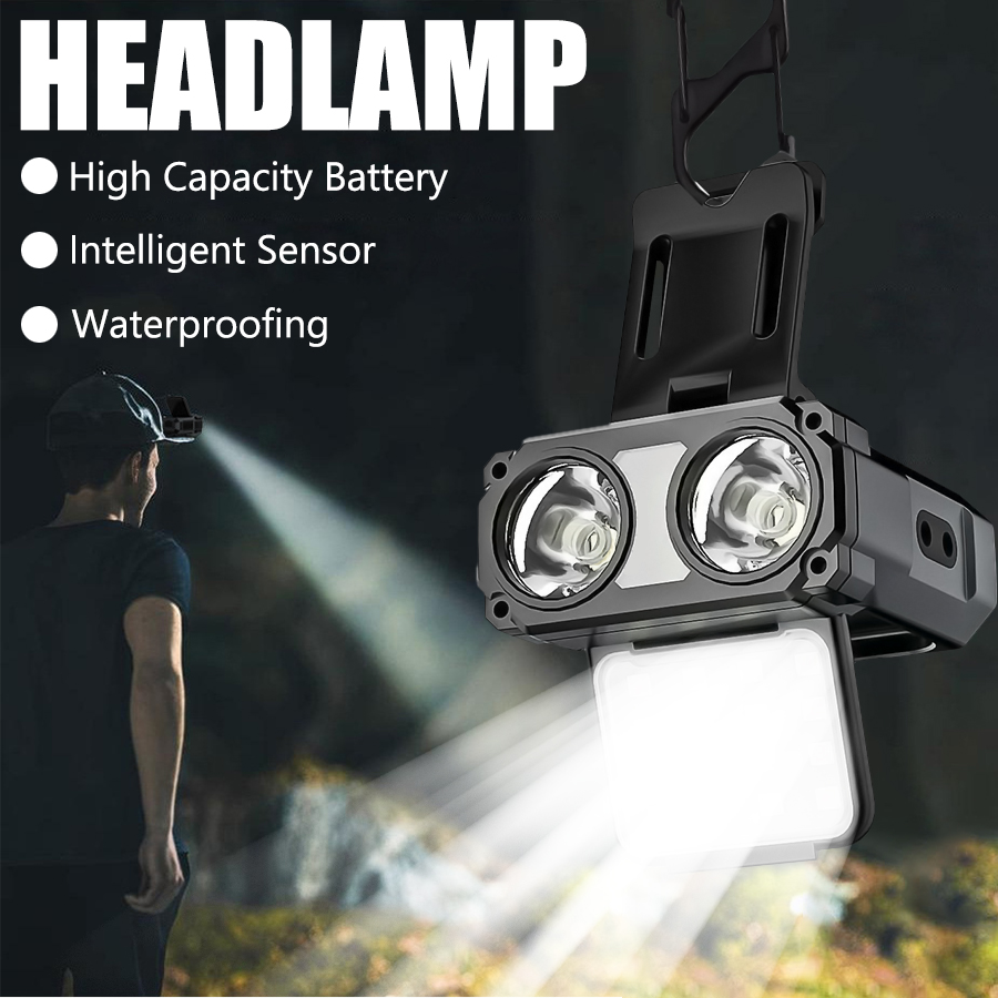 Sensor COB LED Headlamp Cap Cl – обзор и цена Led Headlight Bulbs