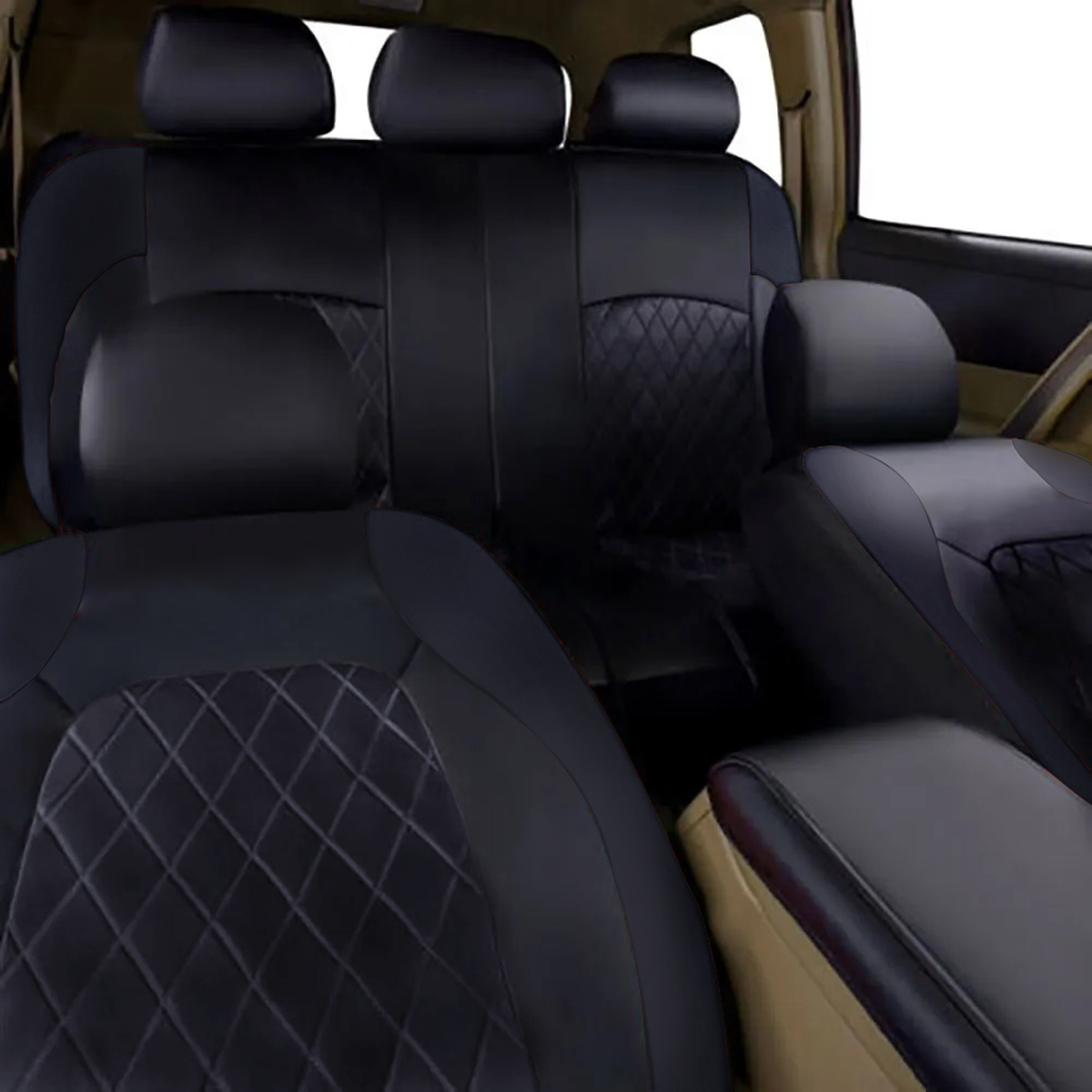 All Season Quited PU Leather C – обзор и цена Car Accessories Australia
