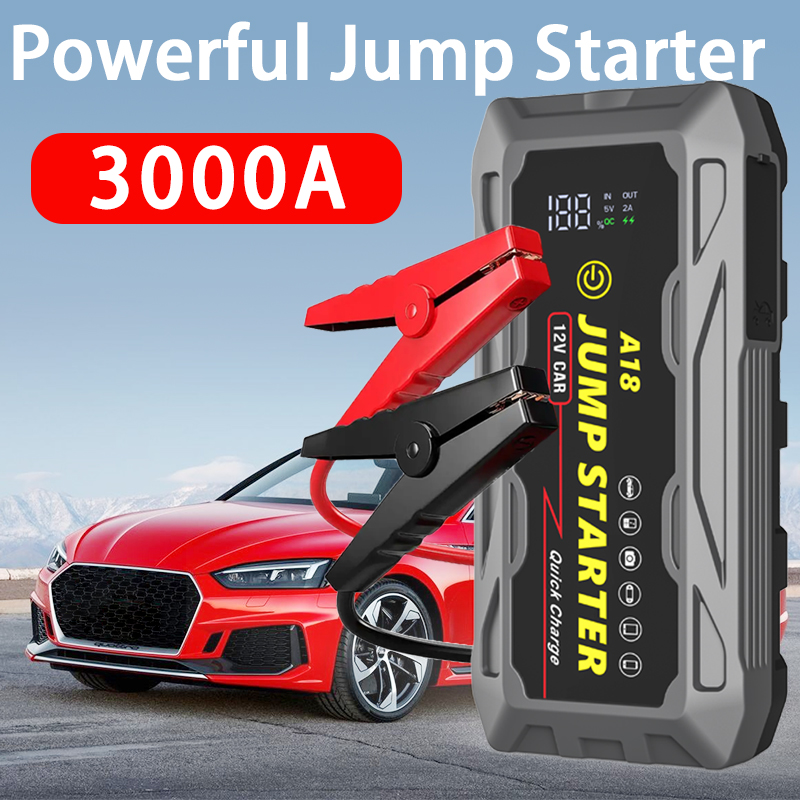 Multi-Function 6000A Car Jump  – обзор и цена Portable Jump Starter