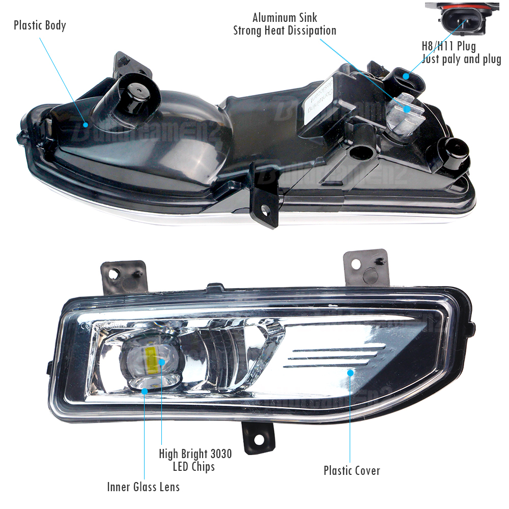 30W 4000LM Car Front Bumper LE – обзор и цена Car Accessories Xcent