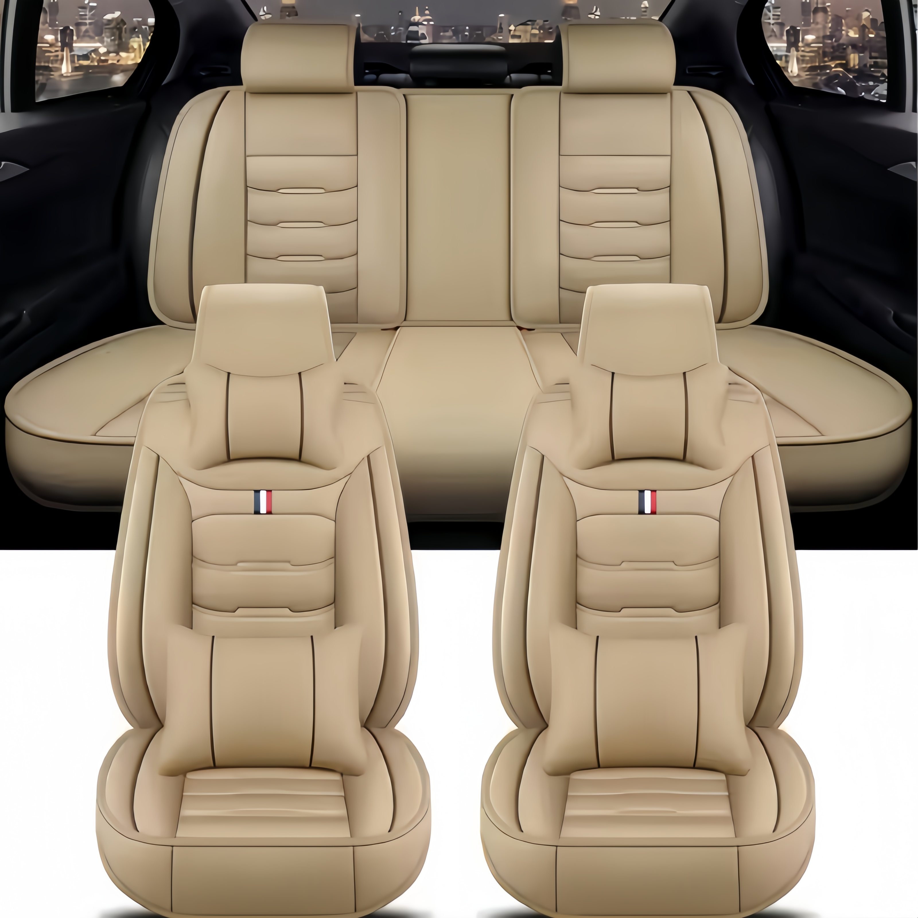 Seat Covers Pu Leather Car Sea – обзор и цена Leather Car Seat Cover