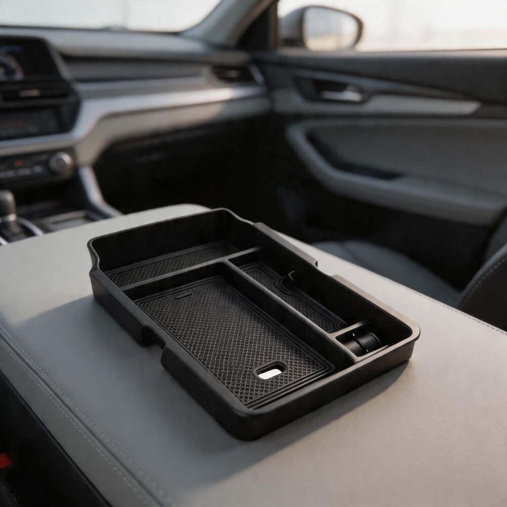 Car Center Console Storage Box – обзор и цена Car Accessories Honda Crv