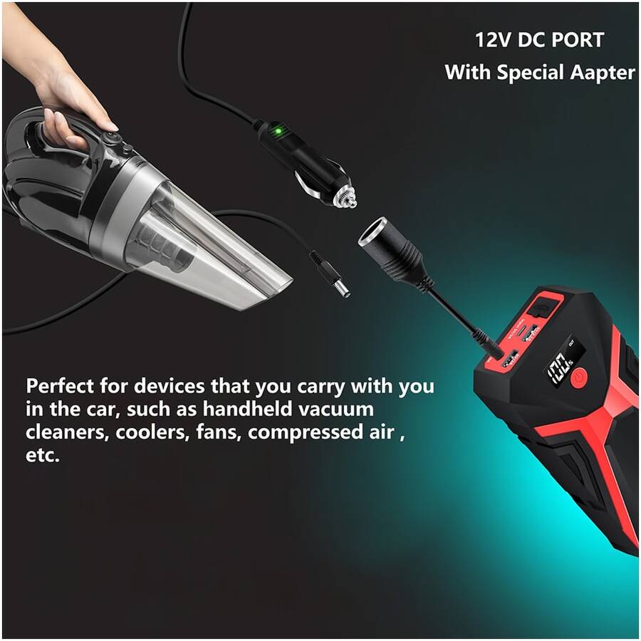 12V Portable Car Jump Starter  – обзор и цена Portable Jump Starter