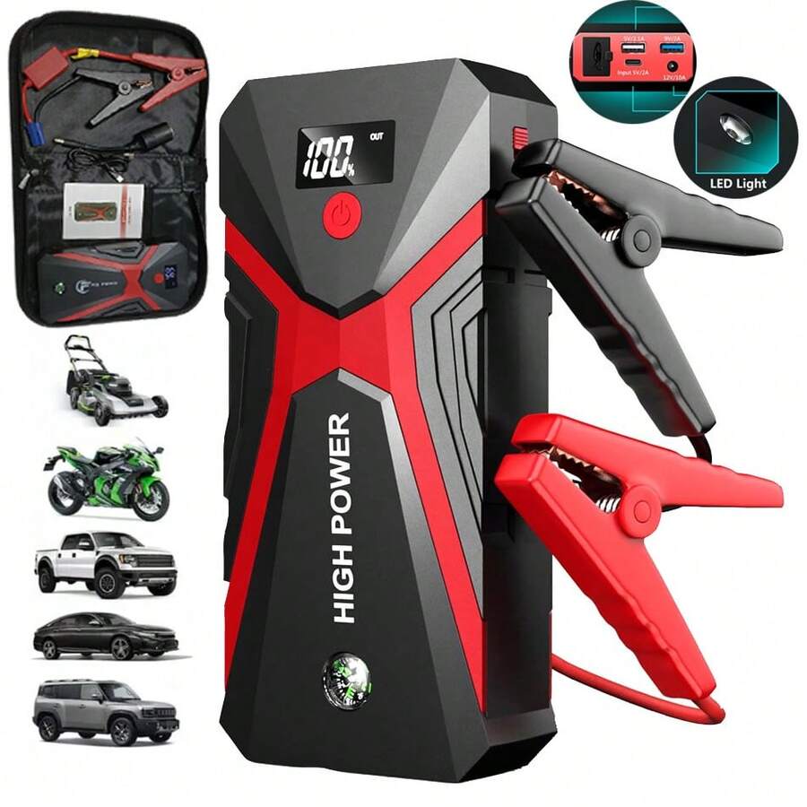 12V Portable Car Jump Starter  – обзор и цена Portable Jump Starter