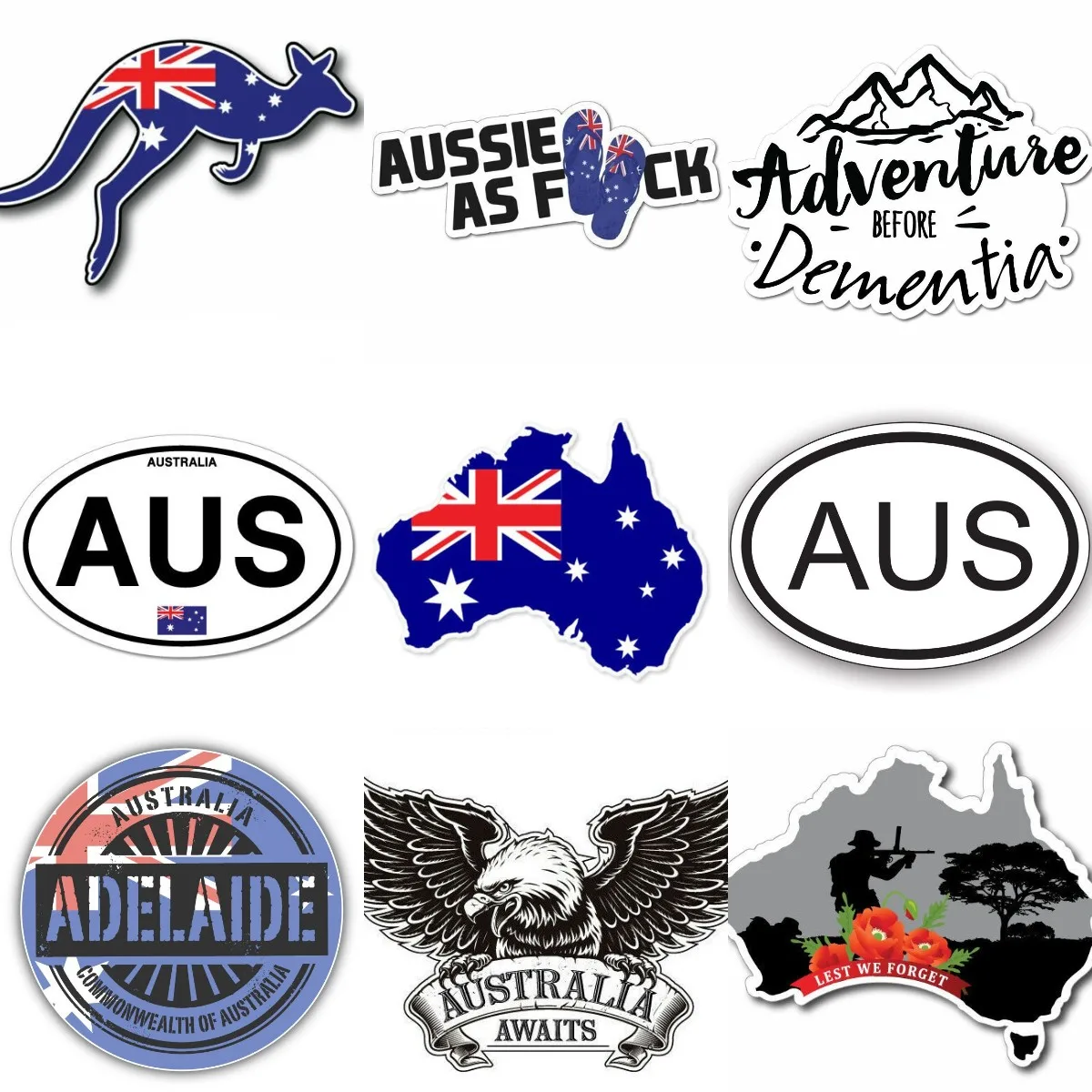 AUS Australia Flag Map Emblem  – обзор и цена Car Accessories Australia