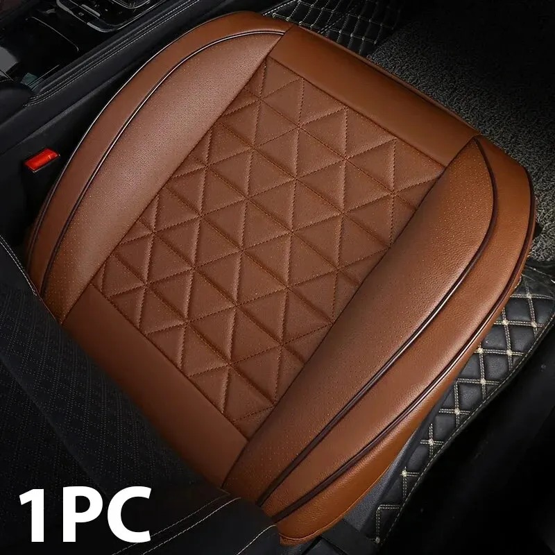 New Front Car Seat Cover PU Le – обзор и цена Leather Car Seat Cover