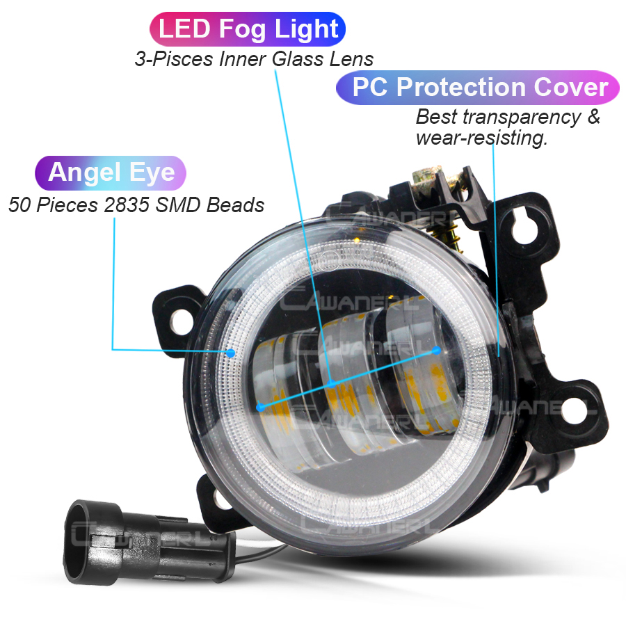 2 X 30W H11 Car LED Angel Eye  – обзор и цена Car Accessories Xcent