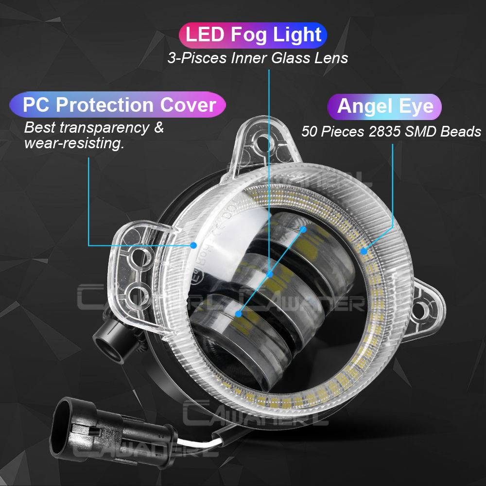 2 X Angel Eye Fog Light DRL 30 – обзор и цена Car Accessories Xcent